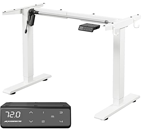 MAIDeSITe Height Adjustable Electric Standing Desk Frame Two-Stage