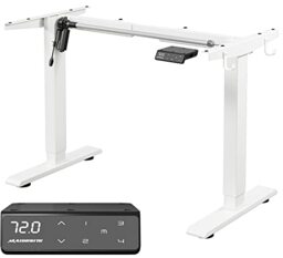MAIDeSITe Height Adjustable Electric Standing Desk Frame Two-Stage