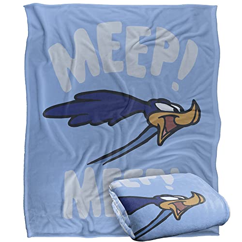 LOONEY TUNES Blanket, 152 x 127 cm The Meep Meep Silky Touch Super Soft Throw Blanket