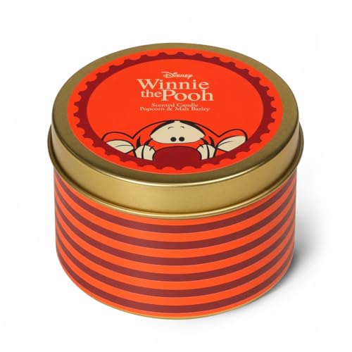 Disney Winnie The Pooh Tigger Inspired Candle – Popcorn & Malt Barley Scent 175G (1-Wick) - DISWTPC003O