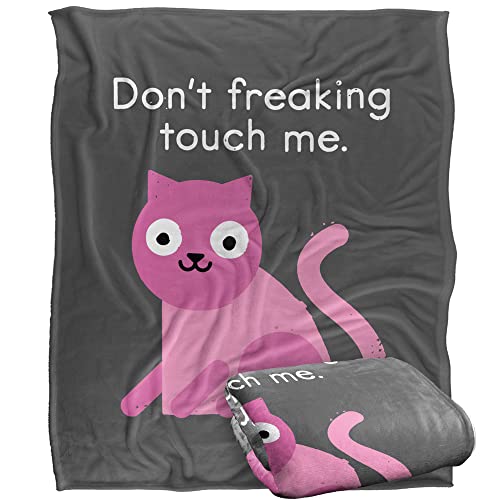 Bcreative - David Olenick Purrsonal Space Silky Touch Super Soft Throw Blanket 152 X 127 Cm