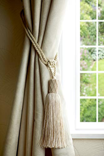 Emma Barclay Trellis Tieback in Gold - 60cm total length