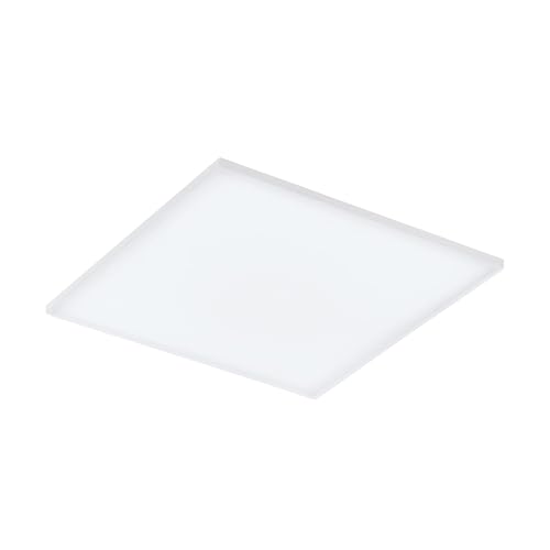 Eglo LED Ceiling Light Turcona-B, Metal Panel with White Plastic Diffuser