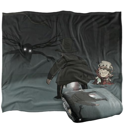 Over The Garden Wall Beast Vs Woodsman Silky Touch Super Soft Throw Blanket 152 X 127 cm, White