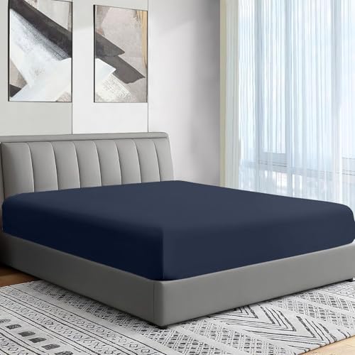 Cot Bed Sheet 71 cm x 190 cm - Bed Bed Size Mattress Sheet Fitted with Slim Twin/Camping Floor/Caravans Bunk Bed/Army Beds/Guest Beds/Triple Fold Mattress - Super Soft Camper