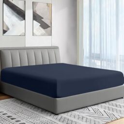 Cot Bed Sheet 71 cm x 190 cm - Bed Bed Size Mattress Sheet Fitted with Slim Twin/Camping Floor/Caravans Bunk Bed/Army Beds/Guest Beds/Triple Fold Mattress - Super Soft Camper