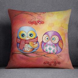 Bonamaison Decorative Cushion Cover, Cotton Polyester, Multicolor, 45X45
