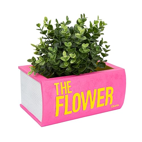Fisura Planter, Resin, Pink Book, Standard