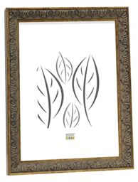 Deknudt S95MA2_30.0x40.0 Photo Frame, Resin, Gold, 30 x 40 cm