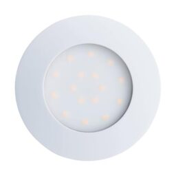 EGLO LED Recessed Light Pineda-IP, Recessed Lamp Made of Plastic