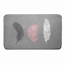Douceur d'Intérieur Penelope Bath Mat, Multi-Colour, 45 x 75 cm