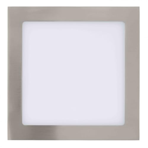 EGLO 31678 recessed luminaire from the FUEVA 1 Series Made of cast Metal in Matte Nickel.