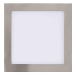 EGLO 31678 recessed luminaire from the FUEVA 1 Series Made of cast Metal in Matte Nickel.
