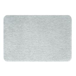 Spirella Nusa Grey 55x65 cm Microfibre Bath Mat, 1018760 Bath Mat 65 x 55 x 30 cm