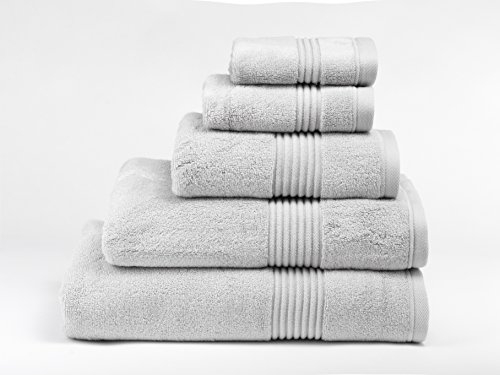 Catherine Lansfield Hometextiles, Bath, So Soft Silver Towel 100x150cm