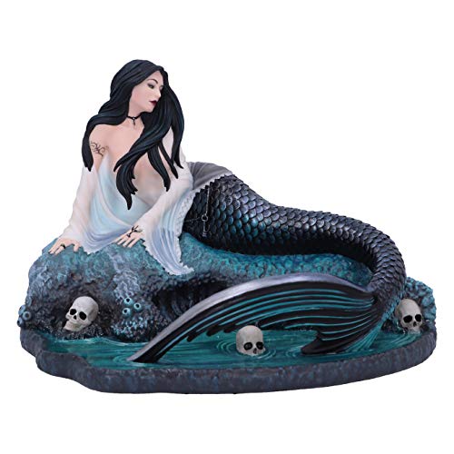Nemesis Now Anne Stokes Sirens Lament Mermaid Enchantress Figurine, Blue, 22cm