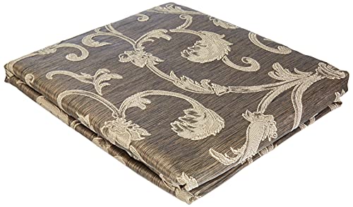 Home Collection mon114 Monaco Jacquard Curtain 290x140x290 cm taupe
