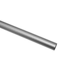 Industrial Home Curtain Pole Diameter 25 mm Silver 160