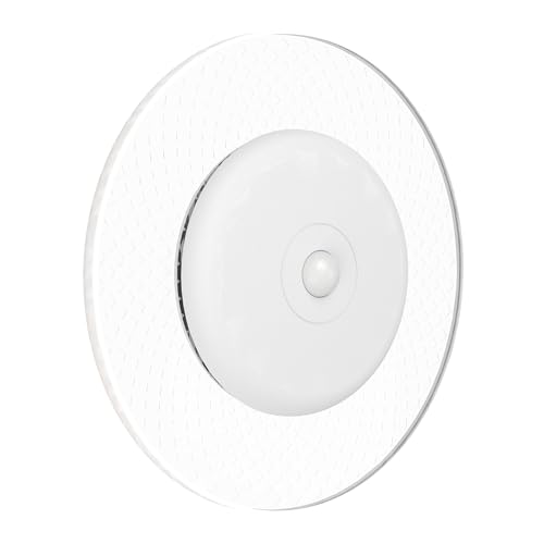 Eglo Cordless LED wall Light Trepella, Indoor Battery lamp, dimmable with Remote Control, Wireless Spotlight with Motion Sensor, Rechargeable, White, Warm White, RGB, Ø 11.5 cm