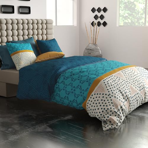 Oda Duvet Cover 240 x 220 cm + 2 Pillowcases Cotton 57 Thread Count