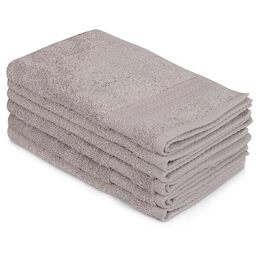 WELL HOME MOBILIARIO & DECORACIÓN Courtesy Towel Set (6 Piece) Grey