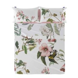 HappyFriday Top Sheet Blooming Multicolor 160 x 270 cm (Flowers)