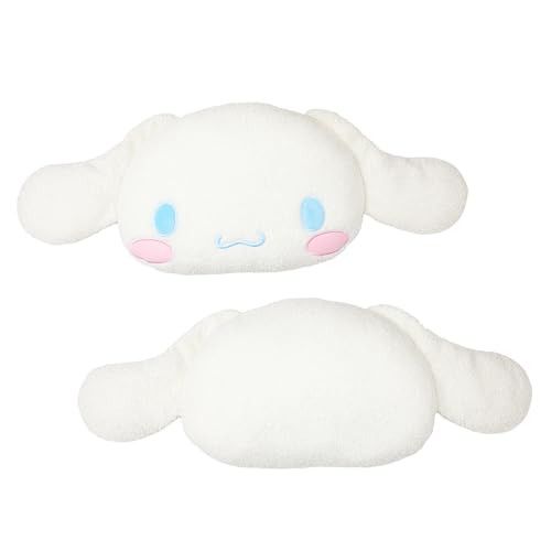 CHARACTER WORLD Hello Kitty Officially Licensed Cinnamoroll Shaped Cushion Pillow - Puppy Shaped Pillow - Perfect For Bedroom Or Living Room Décor 33cm x 40cm