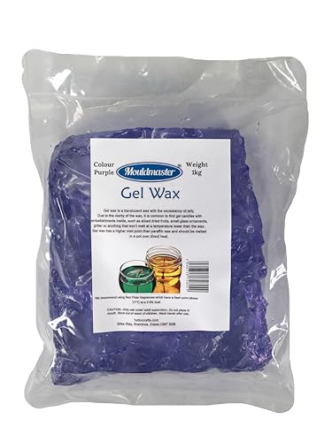Gel Wax for Candle Making Purple 1kg