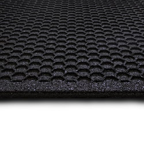 Mohawk Home Indoor Outdoor Heavy Duty Rubber Floor Mat 47x36 1/3Thick Door Mat Anti Slip Resturant Kitchen Mat for Garage Garden Indoor Outside Industrial Pool Entrance Bar Wet Area