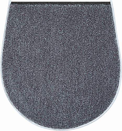 Grund Bath Mat, Ultra Soft and Absorbent, Anti Slip, 5 Years Warranty, ROOM, Toilet Seat Cover 47x50 cm, Anthracite