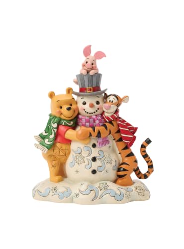 Disney Traditions Pooh & Friends Snowman Figurine
