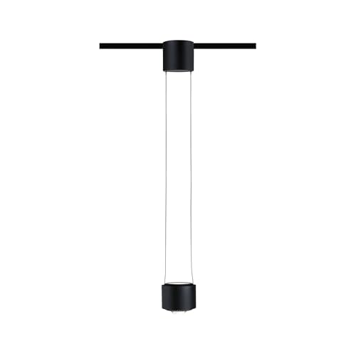 Paulmann 96813 Aldan URail LED Pendant 930lm / 530lm 8.5 / 1x4.5W 4000K dimmable 230V Black matt, Black Rail System