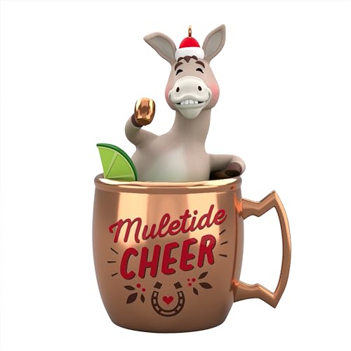 Hallmark Keepsake Christmas Ornament 2024, Muletide Cheer, Funny Gifts
