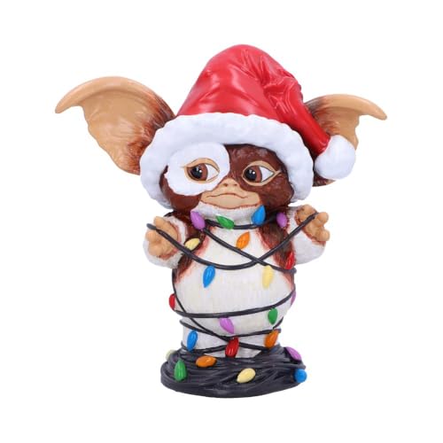 Nemesis Now Officially Licensed Gremlins Gizmo in Fairy Lights, White, 13cm