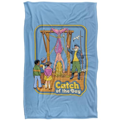 Steven Rhodes Catch Of The Day Silky Touch Super Soft Throw Blanket 91 X 147 Cm