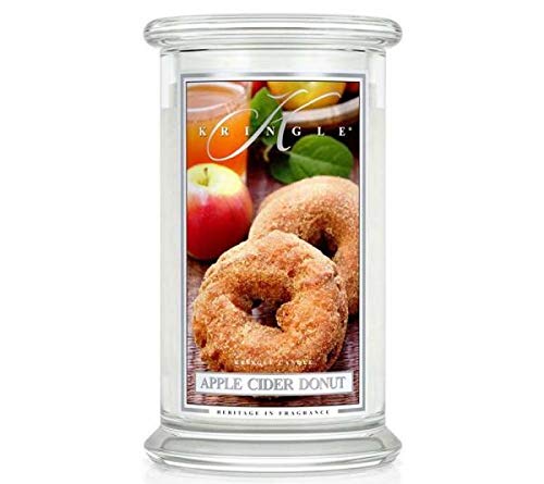 Atkins ??? Kringle Candle Apple Cider Donuts 2 Wick Candle Jar