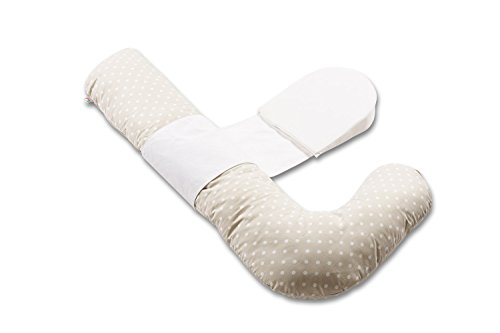 Italbaby Good Night Pregnancy Pillow, Dove Grey