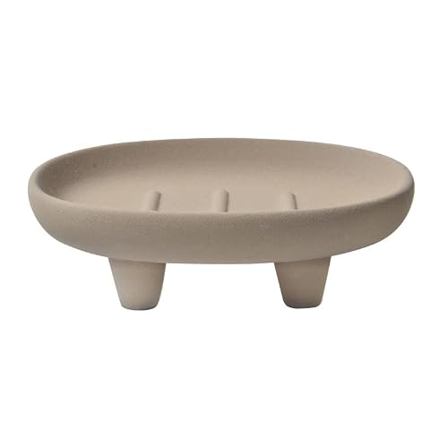 Spirella Organic Cappuccino Stoneware Soap Dish