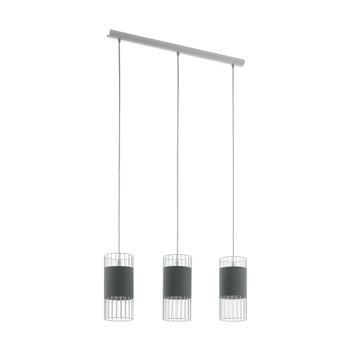 EGLO Norumbega Pendant Light, Steel, 60 W, White