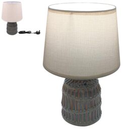 Lesser & Pavey Elements Green Led Decor Table Lamp
