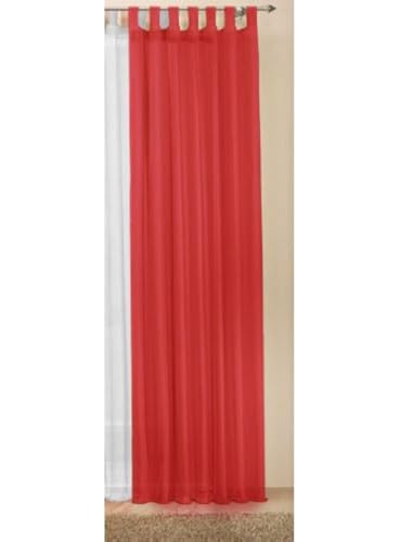 Gardinenbox 'Box 59344028 Curtain, Polyester, red, 1 x 1 cm