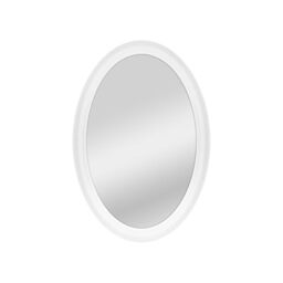 MCS 20458 Oval Wall Mirror, 21 x 31 Inch, White