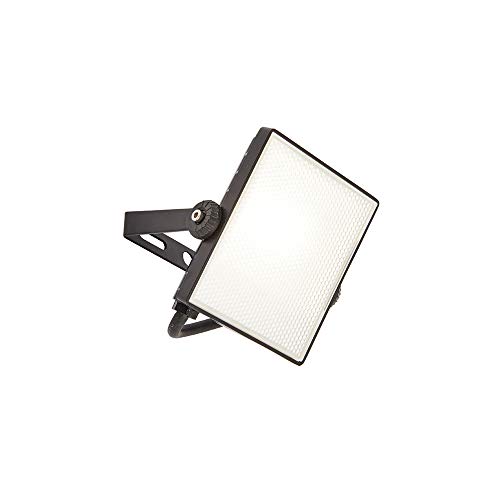 National Lighting Palmer Compact 10W Black Outdoor Weatherproof Security Energy Efficient LED Flood Light Cool White 4000K IP65 Rated