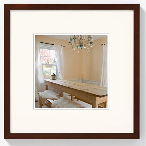 walther Design Picture Frame Walnut 15 x 15 cm Peppers Wooden Frame BP150N