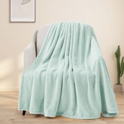 Northwest Ashford Home Kuscheldecke – Gerippte Sherpa-Decke In Lynwood Botanical, 152x203 Cm, Seidig Weich