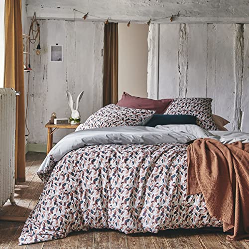 Essix Printed Cotton Percale Duvet Cover, Murmural, 260 x 240 cm,