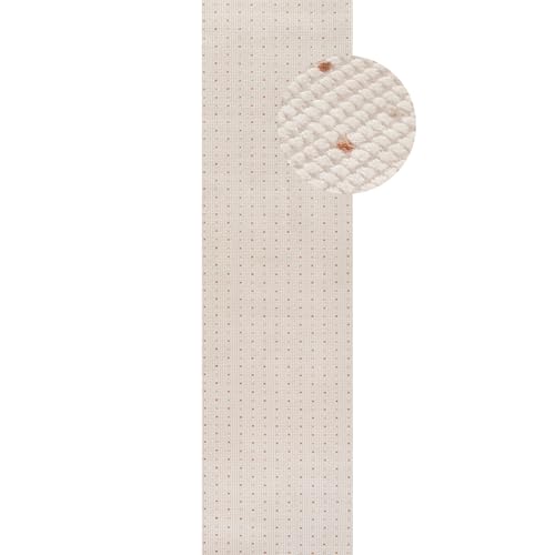 THE RUGS Carmel Modern Area Rug - Stain-Resistant, Non-Shedding, Durable Rugs for Bedroom and Hallway [ Dots Terra, 80x300 cm ]