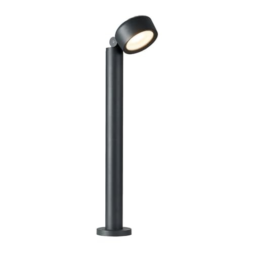 SLV Free-Standing lamp ESKINA 80 Pole/LED Outdoor Illumination for Paths, Walls, entrances, Outdoor Garden lamp / IP65 3000/4000K 14.5W 1000lm Anthracite dimmable 95 Degrees