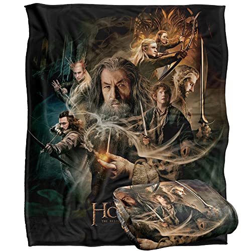 HOBBIT The The Desolation of Smaug Poster Silky Touch Super Soft Throw Blanket 152 x 127 cm