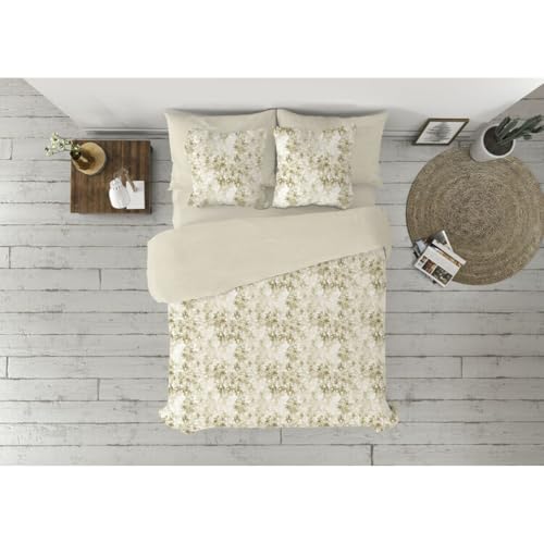 Pierre Cardin Lucia Brown Duvet Cover Set (135cm Bed) 2 Piece